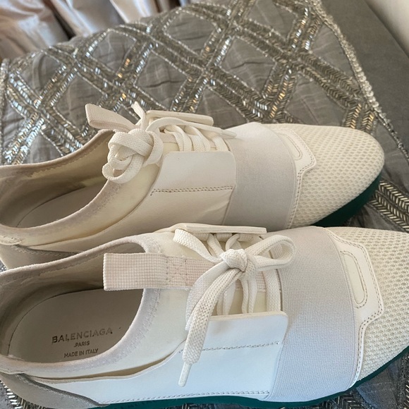 Exclusive color Balenciaga Race Runners White 38 - Picture 2 of 8